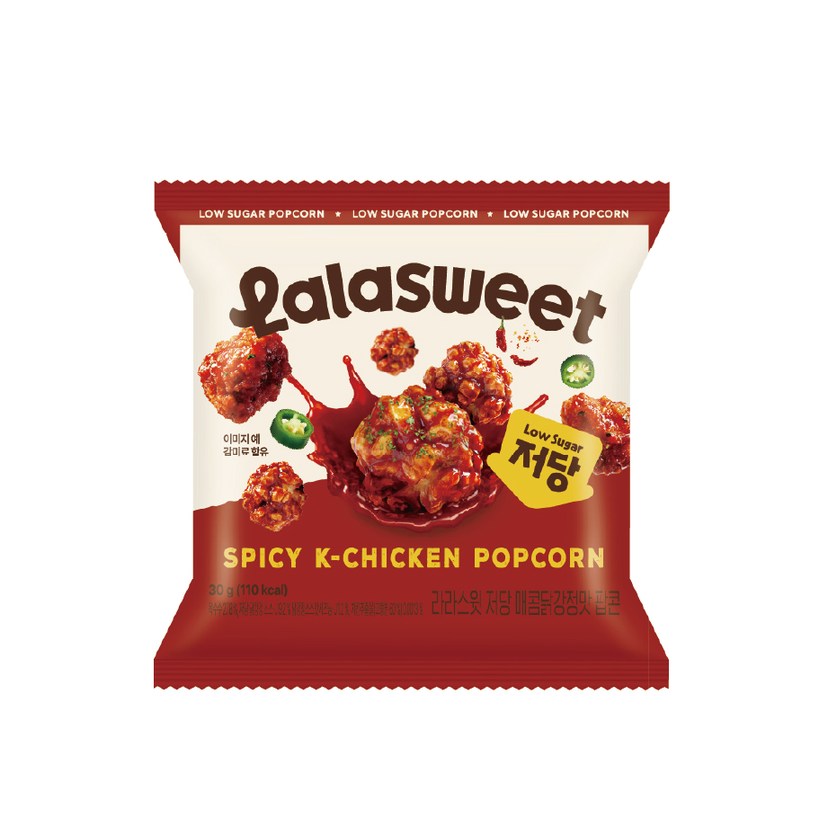 라라스윗 저당 매콤 닭강정맛 팝콘