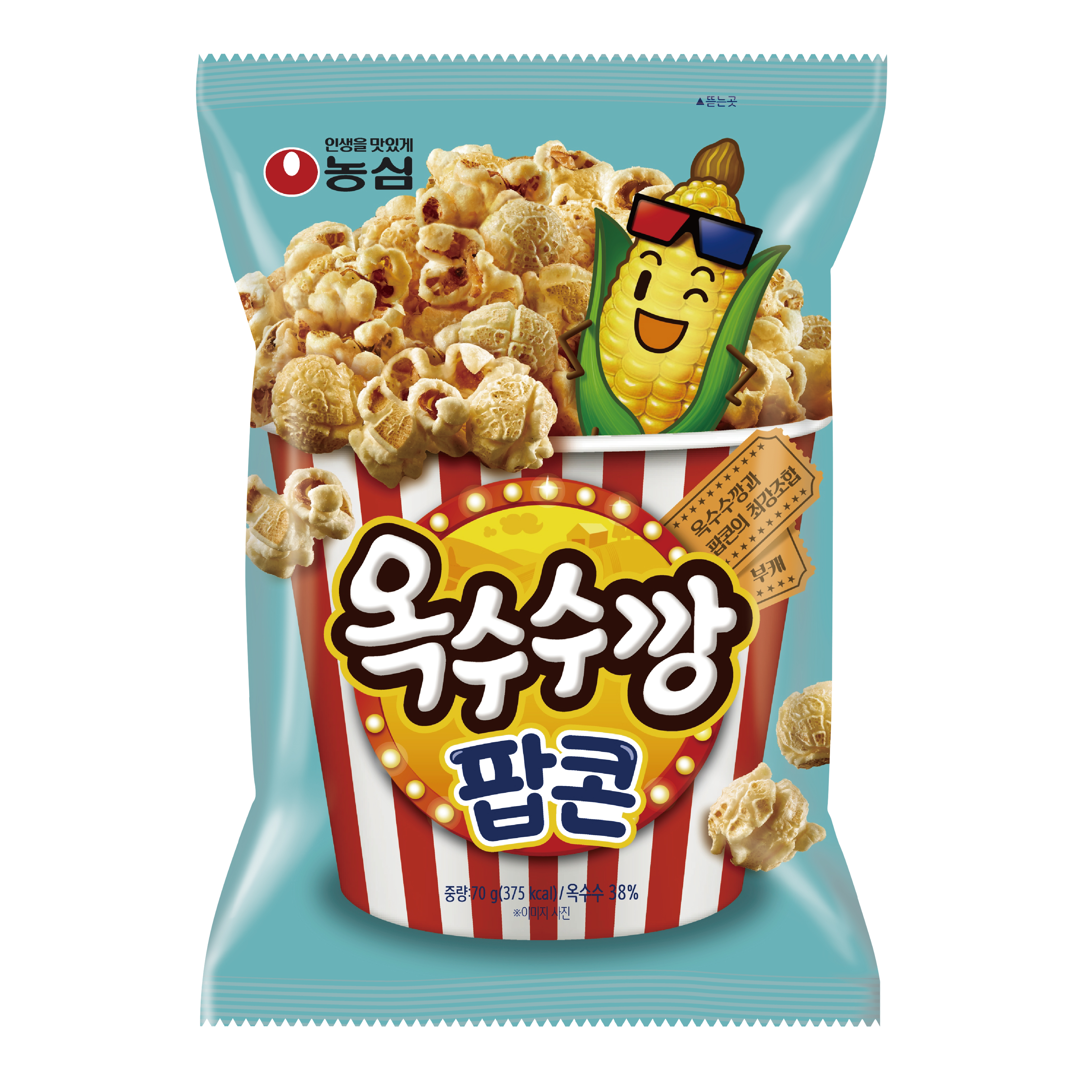 농심 옥수수깡 팝콘