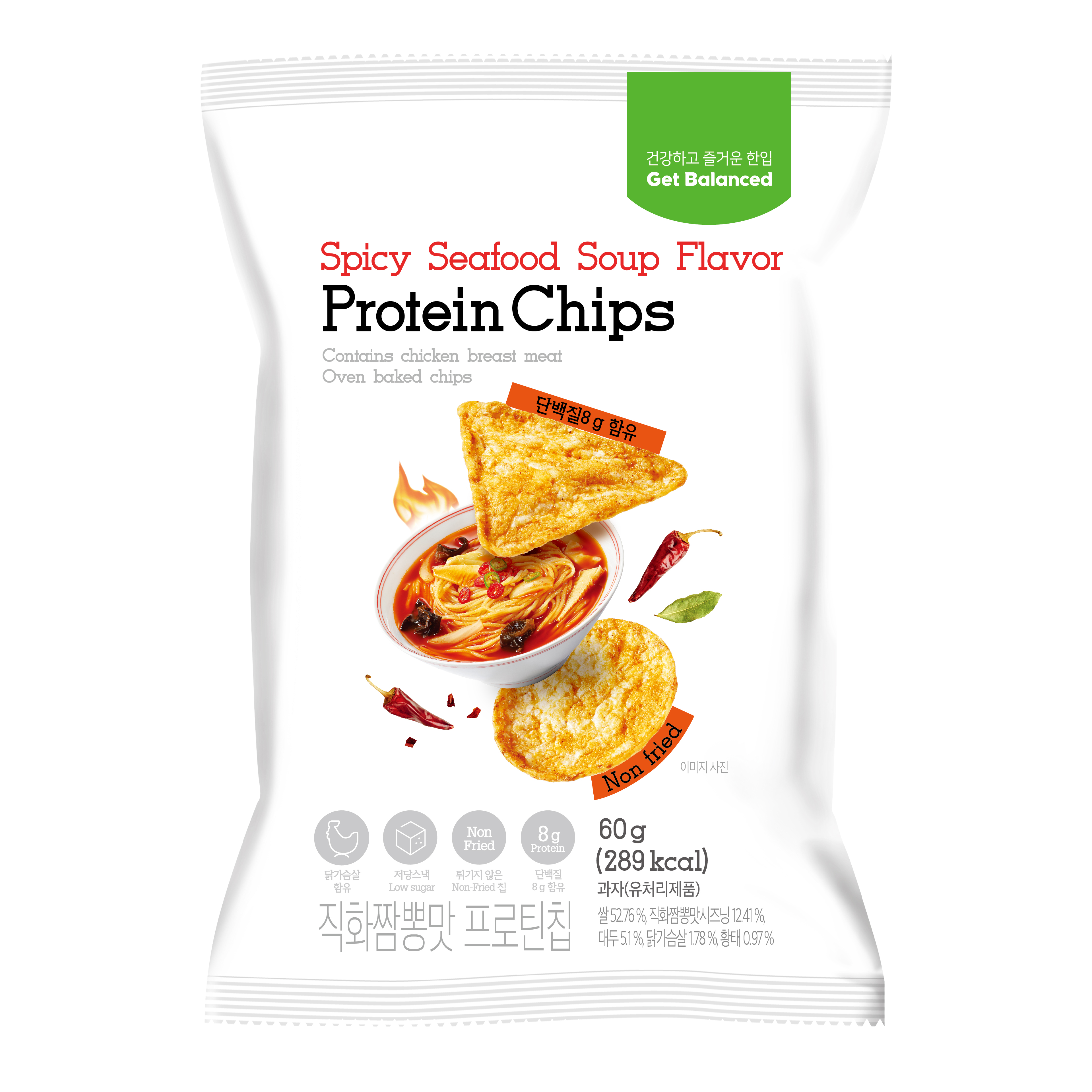 직화짬뽕맛 프로틴칩